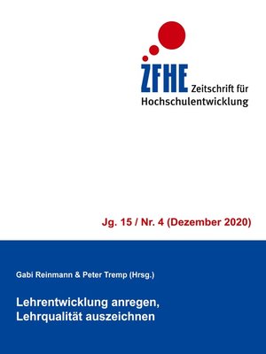 cover image of Lehrentwicklung anregen, Lehrqualität auszeichnen